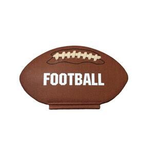 2008 Toots Murray Books History Of NFL Football Leather Football Shaped Book